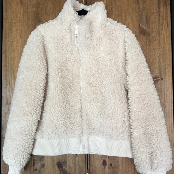 ZARA TRF Collection Teddy Sherpa Jacket Coat - Picture 1 of 6